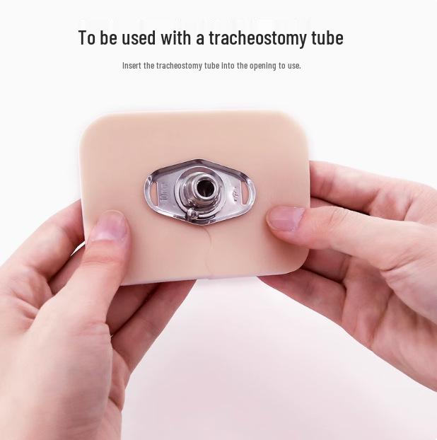 Disposable Tracheostomy Foam Dressing Pad for Laryngectomy and Cannula Care