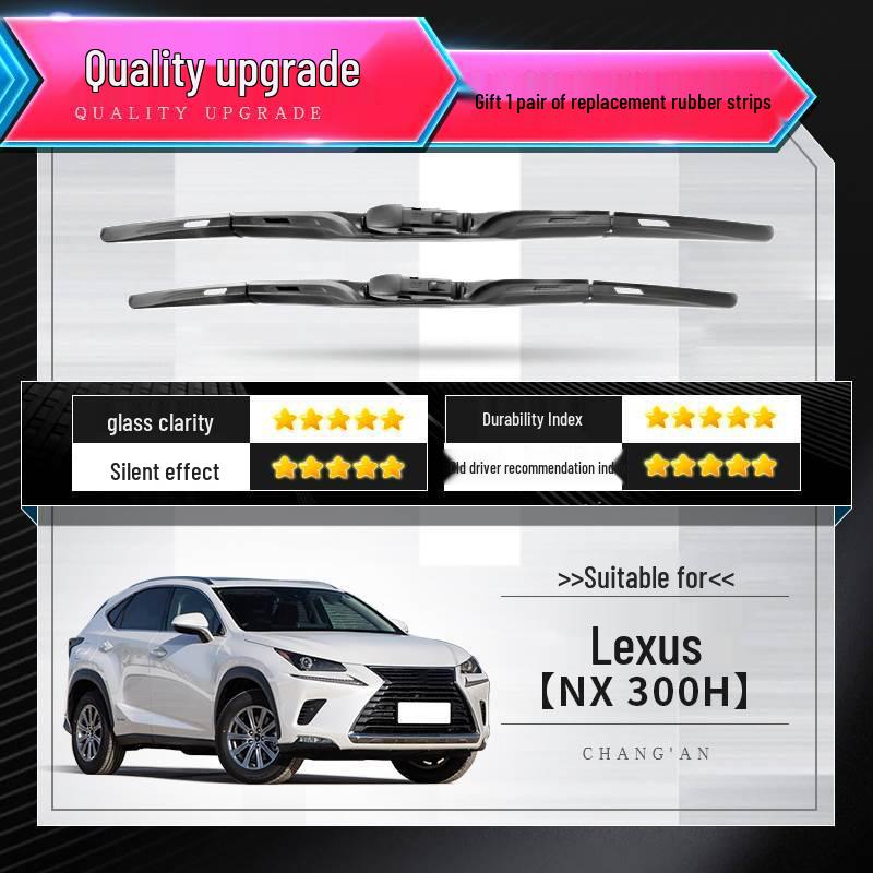 

Оригинальные бескаркасные дворники передние и задние для Lexus NX200t/NX300h