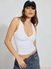 European Spring/Summer 2026 Sexy Slim Fit Sleeveless V-Neck Tank Top for Women