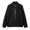 Move Sports Cross Descente Stretch Woven Stand Soft To the Comfortable for and BK00 Double-Weave Jacket, Touch, Training, Running, Walking, Men's,