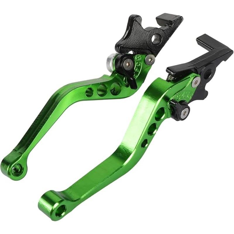 Universal Aluminum Brake & Clutch Levers for 125cc Motorcycle - CNC Dual Disc Replacement Handles (1 Pair Set)