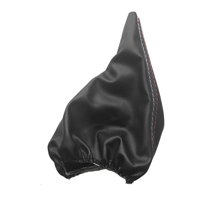 Per BMW Serie 3 E36 E46 E30 E34 M3 Z3 Pelle Nera Accessori M Copri Leva Cambio Manuale Copri Cuffia Freno a Mano