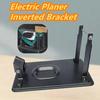Heavy-Duty Steel Electric Planer Inverted Bracket Woodworking Reverse Mounting Stand Carpenter Fixed Base for Electric Tool