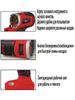 18V household brushless cordless power tool kit, integrated set of wood metal tile cutting, drilling, grinding and sanding, with multiple accessories