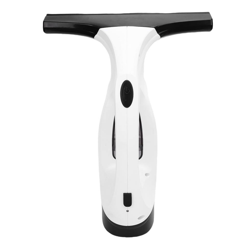 Window Vacuum Squeegee Cordless Rechargeable Portable Automatic Electric Wiping Tool Household Supplies White US Plug
