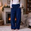 Damen Flanell Casual Lockere Jogginghose für den Alltag und zum Entspannen