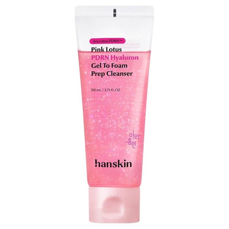 Hanskin Arahongnyeon PDRN Gel-to-Foam Prep Cleanser, 110ml, 1 pcs