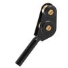 Double Roller Fishing Rod Guide Tip Pulley Ring Rod Guide Tips Fishing Boat Trolling Tool5.0mm