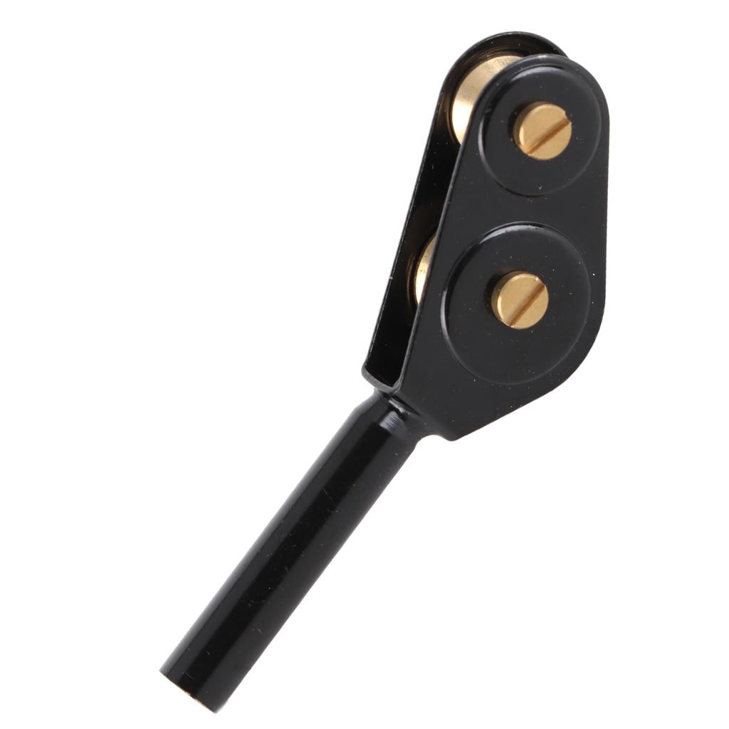 Double Roller Fishing Rod Guide Tip Pulley Ring Rod Guide Tips Fishing Boat Trolling Tool5.0mm