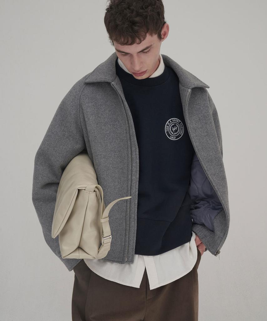 Wmc Less Wool Blouson_Grey