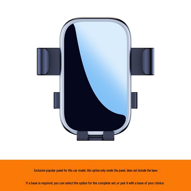 Universal Car Phone Holder with Suction Cup, Auto-Locking, Supports Horizontal & Vertical Screens