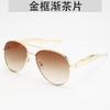 Vintage Designer Outdoor Sunglasses Men Round Fashion Titanium High Quality Eyeglasses Women's UV Protection Glasses