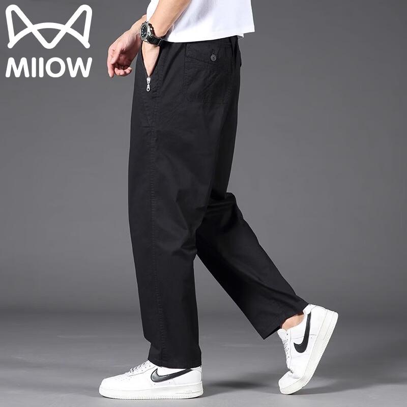 

MiiOW Men s Casual Straight-Leg Pants L