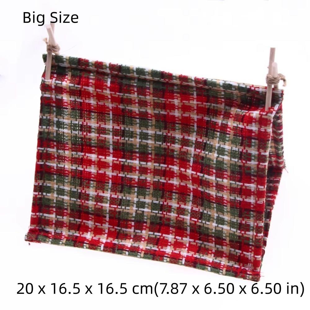 Weihnachtsdeko Puppenhaus Zelt Simuliertes Outdoor Miniaturzelt Modell Puppenzubehör