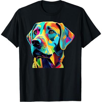 Labrador Retriever Lovers Pop Art Labrador Retriever T-Shirt