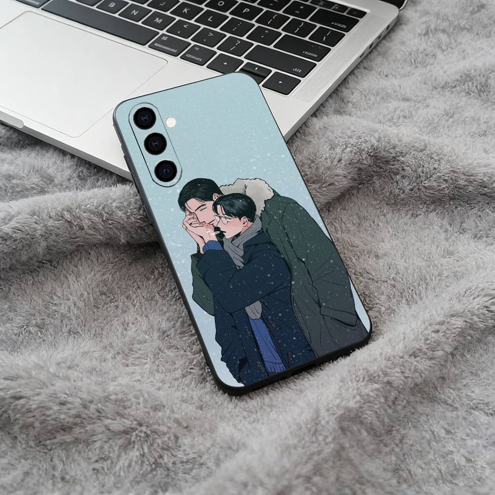 C-Captivated- By -You BL Phone Case For Samsung Galaxy A73,A71 A72,A70,A53,A52,A51,Soft Silicone Black Cover