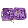 Double layer zipper bag large capacity jewelry storage ring pendant bracelet jewelry bag Travel Jewelry Case Organizer