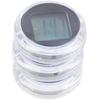 3Pcs Waterproof Electronic Mini Car Clocks ABS Plastic Stick-on Digital Clock Accurate Time Motorcycle Bicycle