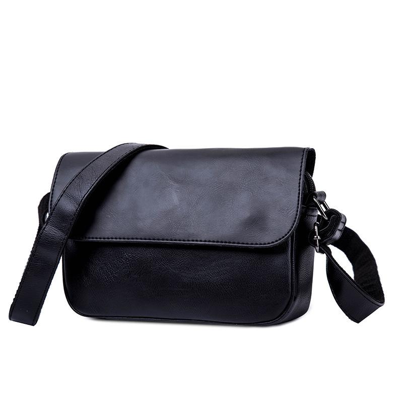 

TS JYL laptop bag,Minimalist Men Crossbody Bag Korean Style Chest Bag Casual Messenger Satchel OneSize чёрный