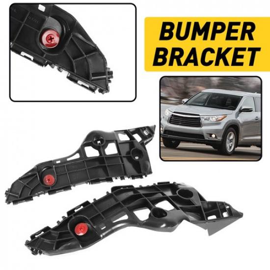 For Highlander 2014- Bumper Brackets Retainer Front Driver Passenger Side EV