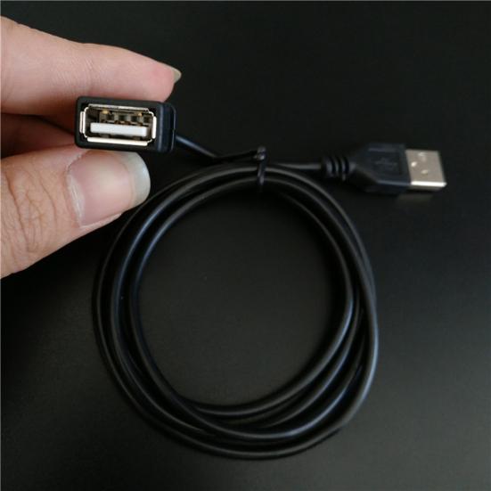 Cablu de prelungire USB 2.0 de 1 m, conector de cablu de sincronizare a datelor de tip masculin la femel