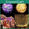 20m 200 Led Christmas Lights Indoor And Outdoor 8mode Waterproof Lights Fairy