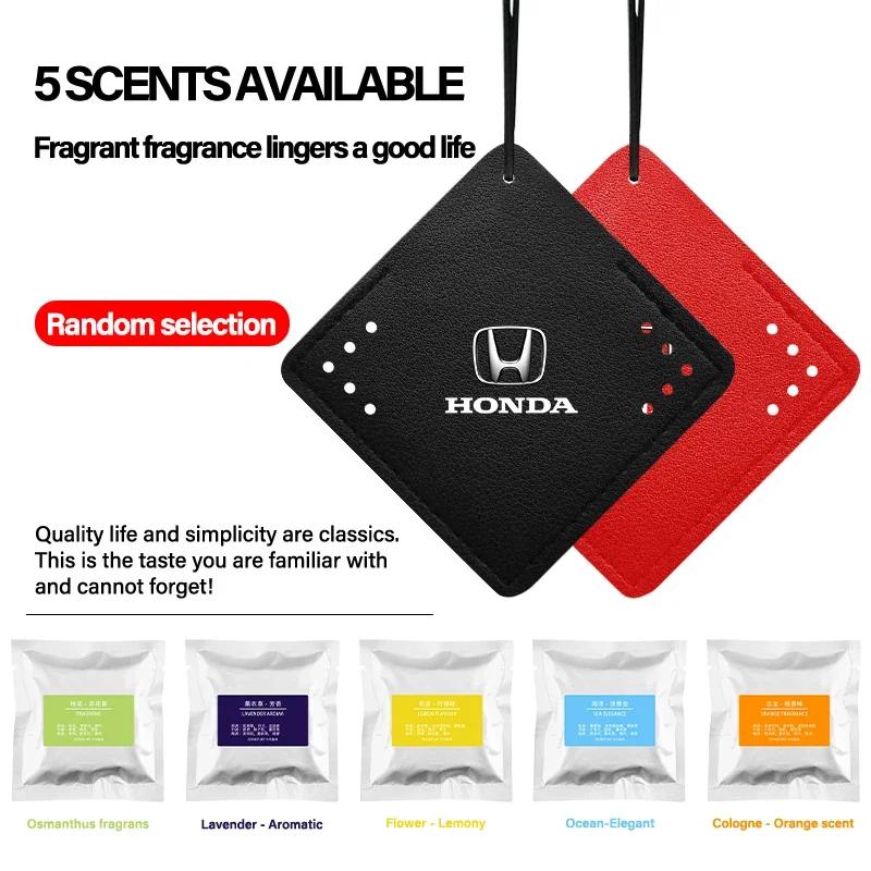 2025 Hot Car Fragrance Aromatherapy Air Freshener Hanging Perfume Scent Diffuser For Honda Dio Civic 8 10 2008 Adv 150 Biz Moto