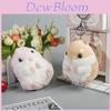 Cute Hamster Plush Doll Cartoon Keychain Adorable Gift For Girls Plush Toy
