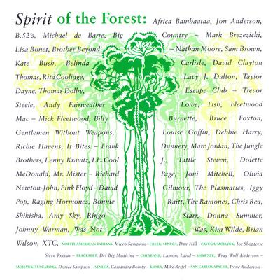 Płyta 12-calowa SPIRIT OF THE FOREST - Spirit Of The Forest 096551 Virgin 1989 US Pop Używana