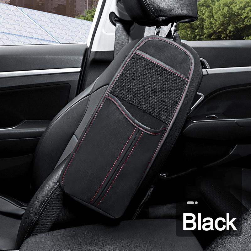 

Universal Car Seat Side Organizer With Mesh Pocket Zippered Storage Gap Hanging Bag For Phone Wallet Keys Suv Van Vehicle Holder