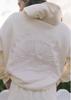 European Size Drop Shoulder Coconut Wave Hoodie Sweatshirt Jacket