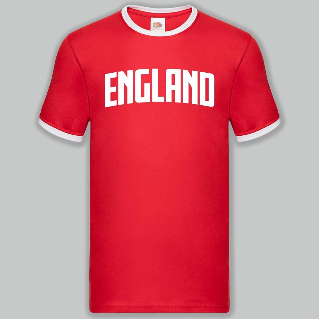 England Varsity Print Ringer T-Shirt Birthday Gift English Home Nations
