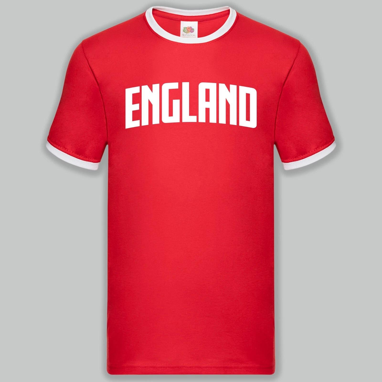 England Varsity Print Ringer T-Shirt Birthday Gift English Home Nations S