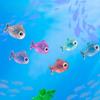 Vibrant Glowing Fish Resin Ornament Cartoon Style For Desktop And Terrarium Decor