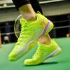 Breathable Knit Tennis Shoes Men Women Cushion Carbon Plate Sneakers Outdoor Badminton Shoes Non-slip Athletic Walking Shoes