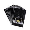 10Pcs 2025 Eid Mubarak Handbag Candy Cookie Snack Gift Bags Packaging Bag For Home Ramadan Muslim Islamic Party Decor Supplies