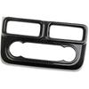 Carbon Fiber Central Control AC Switch Air Conditioner Panel Cover Vent Trim for Ford Maverick 2022-2024