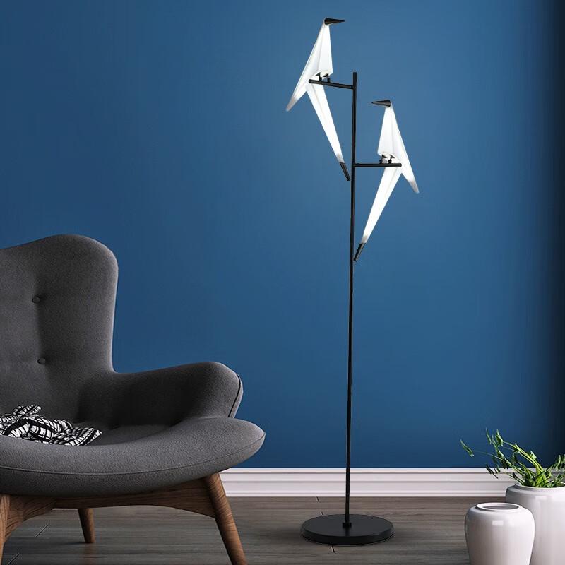 Pailide Origami Crane Floor Lamp