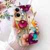 For Vivo Y05 4G Case Colorful Flowers Painted Cover Clear Silicone Soft Slim Phone Case For Vivo Y11d Y 05 VivoY05 VivoY11d Bags