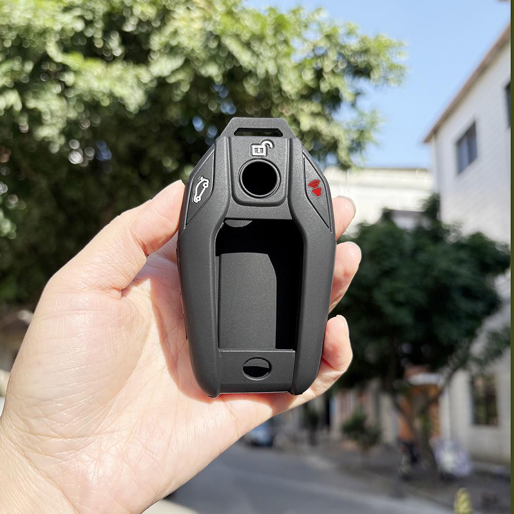Keychain Protection For Bmw 5 6 7 Series 540I G30 G31 G32 X3 G01 X4 G02 X5 G05 X6 X7 G07 Silicone Key Case Cover Shell