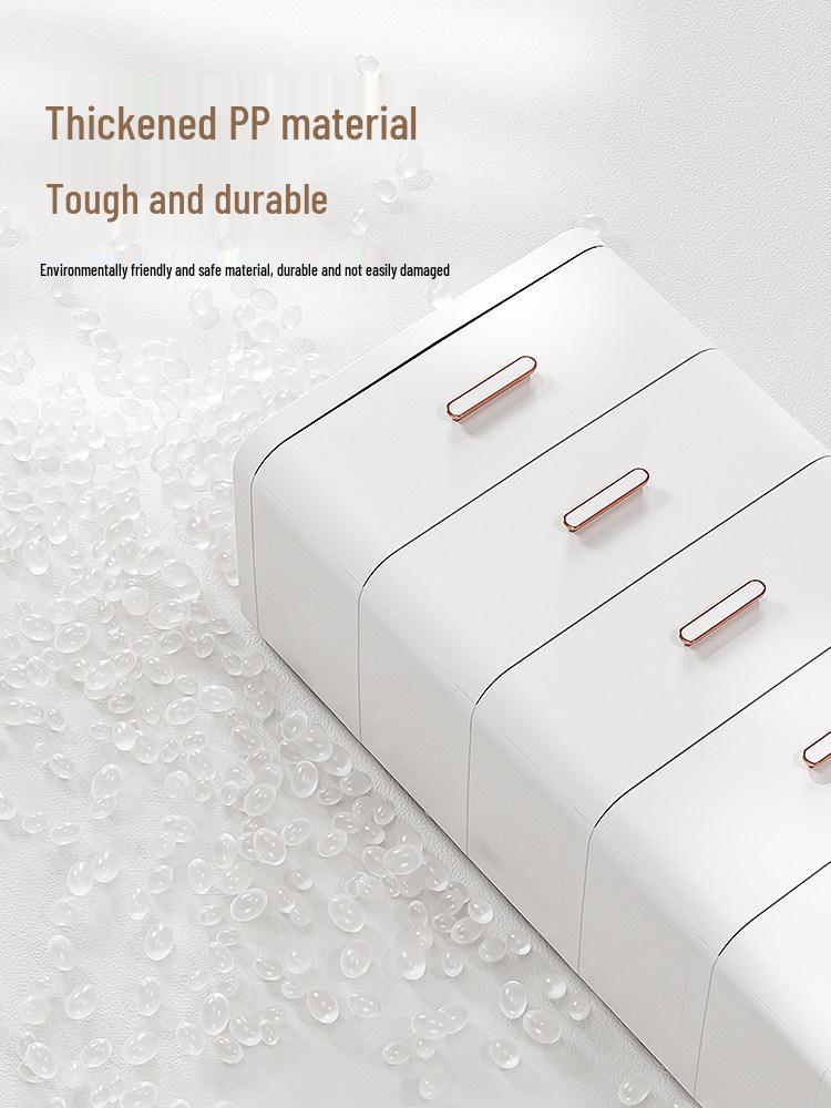 Thickened Drawer Storage Cabinet: Versatile Under-Desk, Living Room & Bedroom Organizer