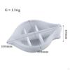 Dish Silicone Self Draining Epoxy Resin Casting DIY Cement Holder for Shower/Bathroom