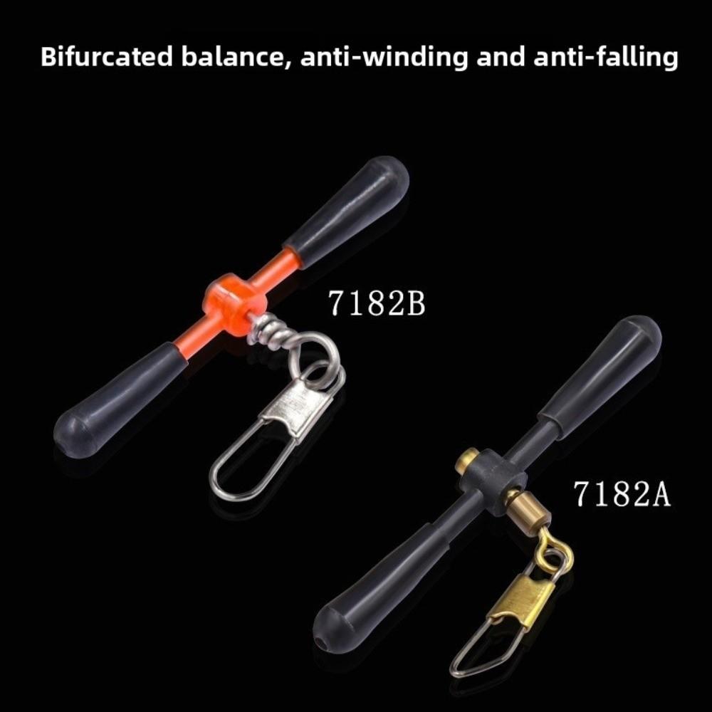10pcs Detachable Fishing Tube Balance Connector Good Fish Attracting Effect Anti Winding Tube Balance Bracket Fishing Tools