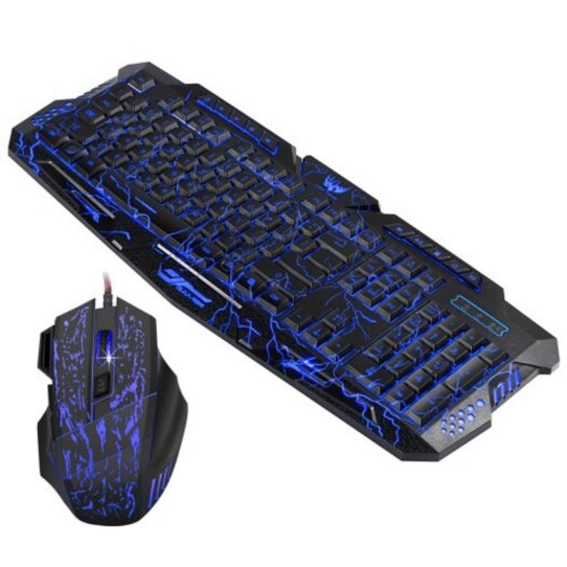 Ensemble clavier et souris de jeu J60 Noir