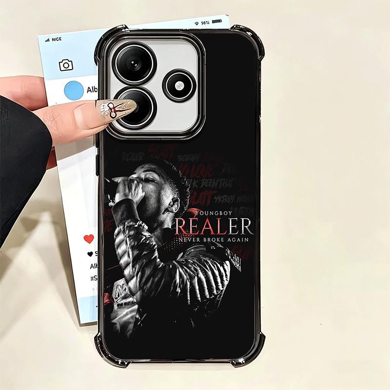 Rapper YoungBoy Soft Phone Case For Xiaomi Poco X7 X8 Pro Max X6 X5 X3 F8 Ultra F7 M8 M7 M5S Redmi 15C 15A 15 14C 13C 12C 13 12