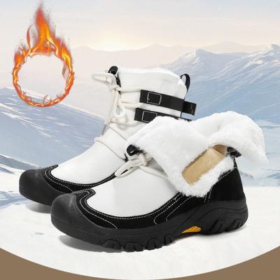 Winter Outdoor Waterproof Men's Snow Boots Russian Style Ankle Boots for Men