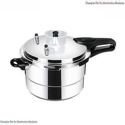 Compact Aluminum Alloy Pressure Cookers: Fits 1-3 People, Multi-use for Induction & Gas Cooking