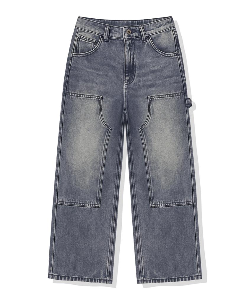 ULIFEZIP Zebrie Carpenter Wide Pants 4 Colors [Ulzd_0042]