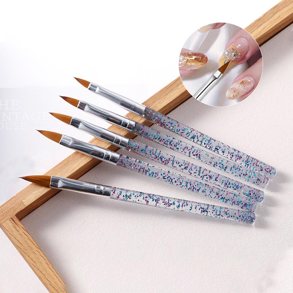 31pcs Color Paint Pen Set Nail Art Row Pen Light Therapy Pen Crystal Pen Painting Dot Drilling Nail
