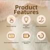 3 Level Brightness Little Cartoon Night Light Dimmable Function Touch Control Silicone Night Light USB Rechargeable 20min Timer